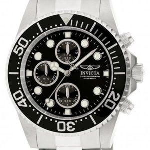Invicta 1768 Pro Diver Quartz Chronograph Black